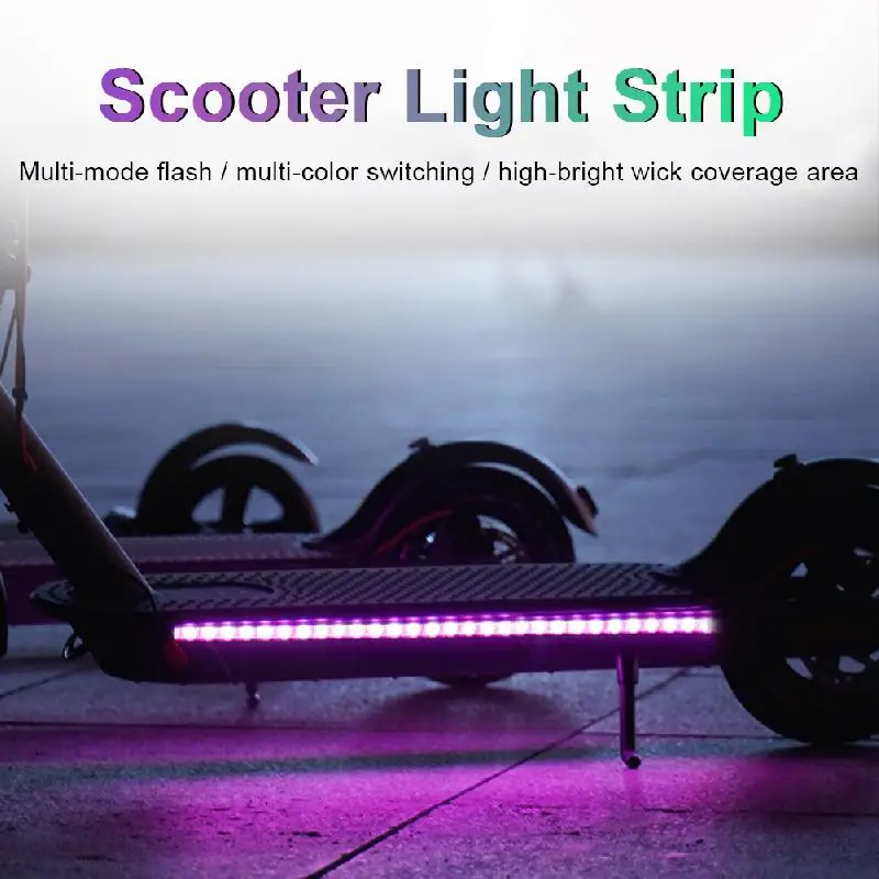 Scooter Light Strip for Xiaomi Mijia M365 / M365 Pro Electric Scooter Colorful LED Strip Light Chassis Decorative Lamp Hotsale
Scooter Light Strip for Xiaomi Mijia M365 / M365 Pro Electric Scooter Colorful LED Strip Light Chassis Decorative Lamp Hotsale