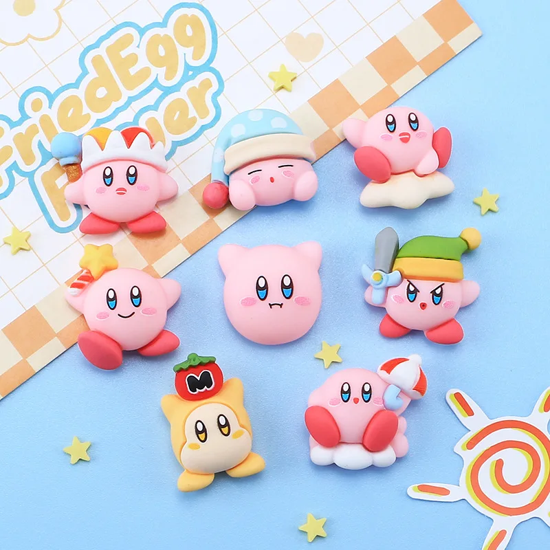 10Pcs New Resin Accessories Kawaii Anime Kirby Diy Phone Cases Hairclip Brooch Decoration Refrigerator Stickers Birthday Gifts
10Pcs New Resin Accessories Kawaii Anime Kirby Diy Phone Cases Hairclip Brooch Decoration Refrigerator Stickers Birthday Gifts