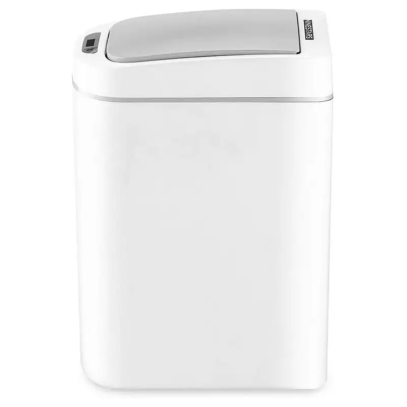 Gallon Trash Can, Plastic Motion Sensor Bathroom Trash Can, White, Pack of 1 Automatic garbage bin Car trash can Garbage bin Kit
Gallon Trash Can, Plastic Motion Sensor Bathroom Trash Can, White, Pack of 1 Automatic garbage bin Car trash can Garbage bin Kit