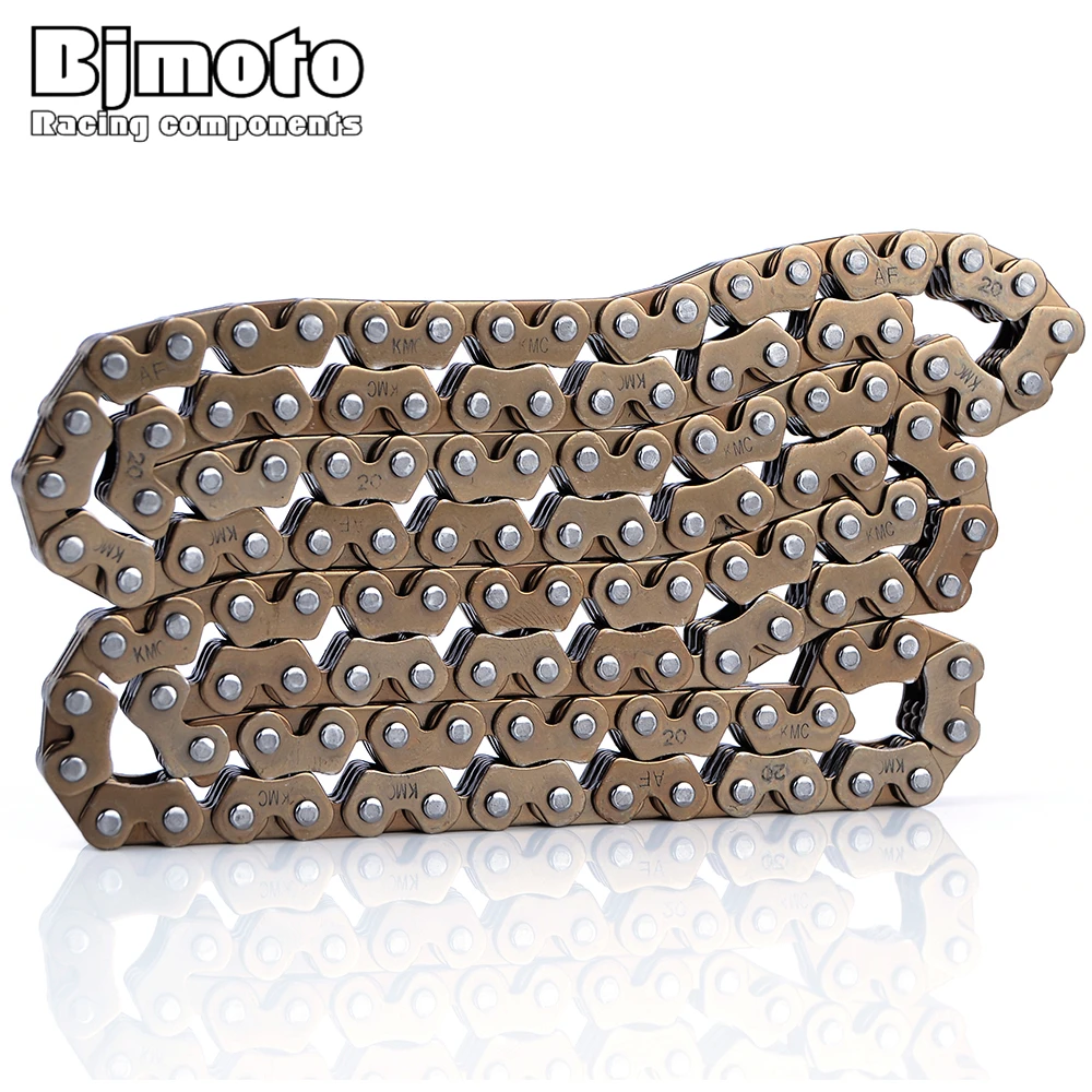Cam Timing Chain For Kawasaki KLE300 KLE250 Versys-X 300 250 ER300 Z300 ER250 Z250 KLX450R KX450F VN900 Vulcan 900 Classic LT
Cam Timing Chain For Kawasaki KLE300 KLE250 Versys-X 300 250 ER300 Z300 ER250 Z250 KLX450R KX450F VN900 Vulcan 900 Classic LT