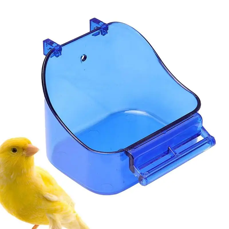 Bird Bath for Cage Pet Bird Bath Box with Double Hooks Parrot Bathing Tub Bird Cage Accessory Bathing Tub for Birds Parakeet
Bird Bath for Cage Pet Bird Bath Box with Double Hooks Parrot Bathing Tub Bird Cage Accessory Bathing Tub for Birds Parakeet