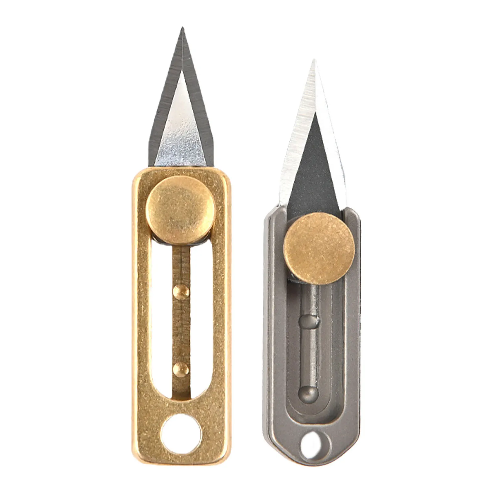 Mini Pure Titanium Push Knife Titanium Alloy Cutter Sharp Portable Edc Keychain Pendant Unpacking Express Opening Tool
Mini Pure Titanium Push Knife Titanium Alloy Cutter Sharp Portable Edc Keychain Pendant Unpacking Express Opening Tool