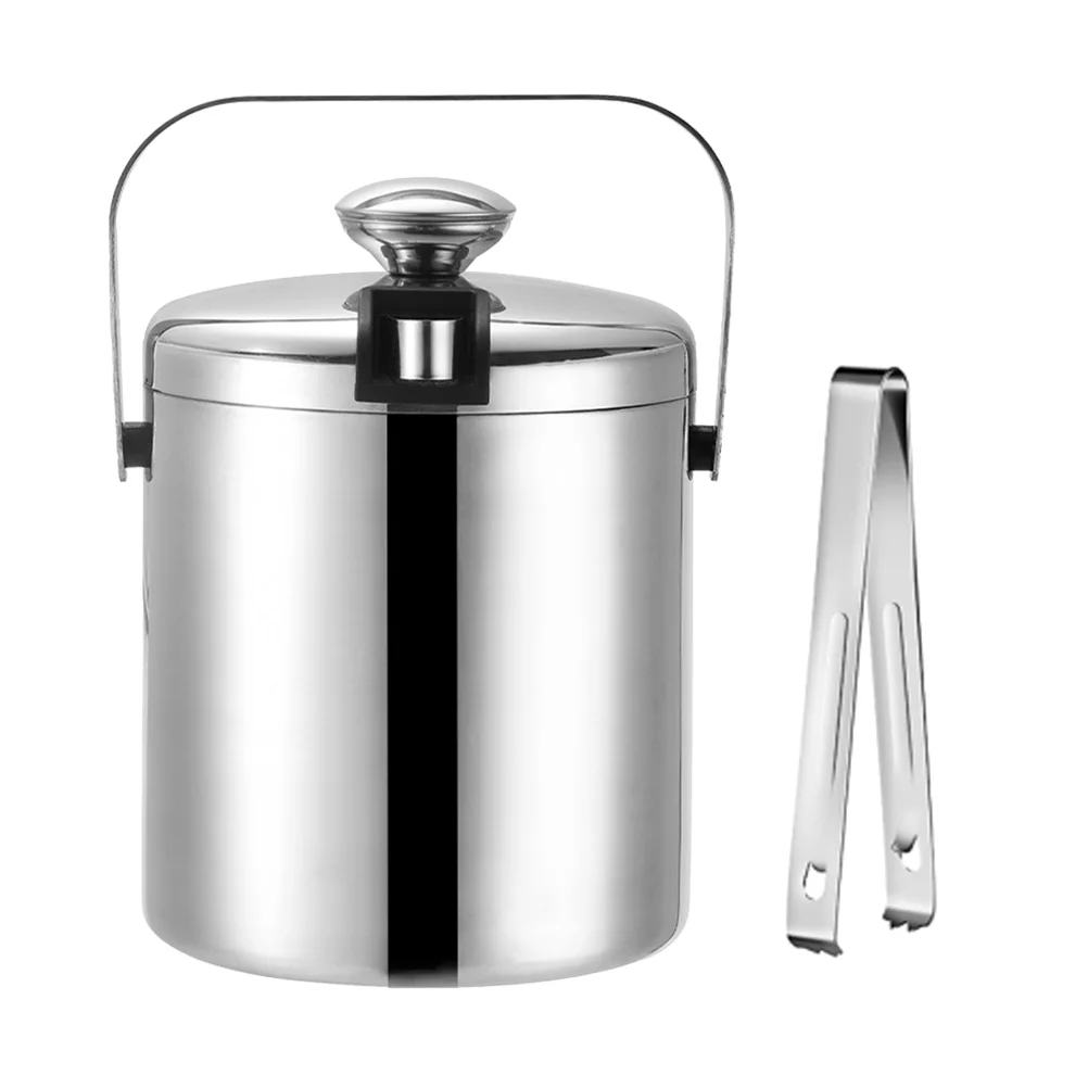 Bucket Icechiller Cooler Champagnebeverage Metalbar Insulated Cocktail Lid Bottle Beer Buckets Drink Cube Tub Holder Accessories
Bucket Icechiller Cooler Champagnebeverage Metalbar Insulated Cocktail Lid Bottle Beer Buckets Drink Cube Tub Holder Accessories