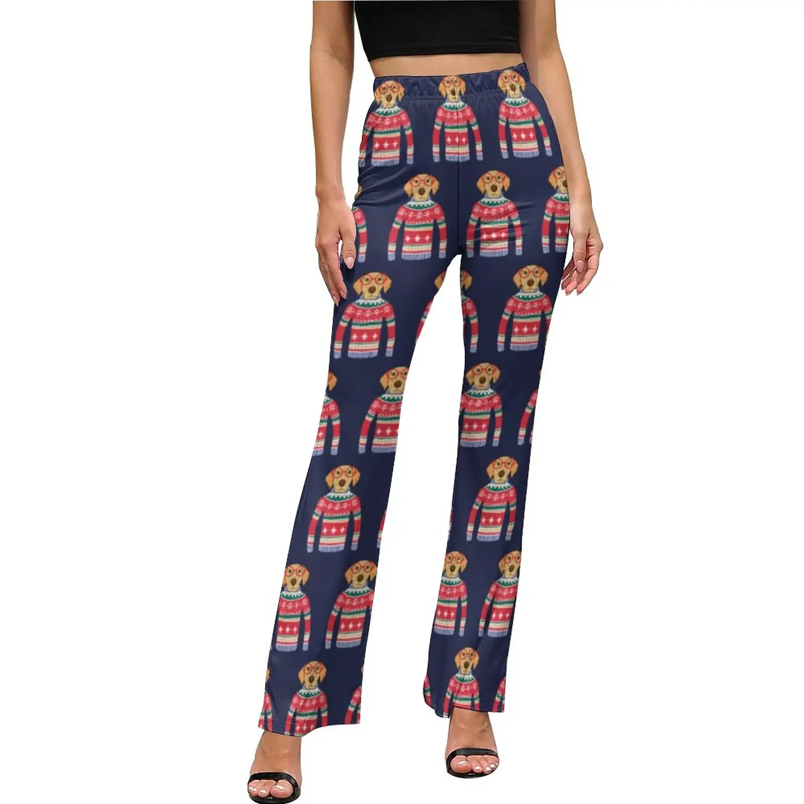 Nordic Design Casual Pants Summer Funny Dog Print Sexy Workout Custom Flare Trousers High Waist Slim Stretch Street Style Pants
Nordic Design Casual Pants Summer Funny Dog Print Sexy Workout Custom Flare Trousers High Waist Slim Stretch Street Style Pants