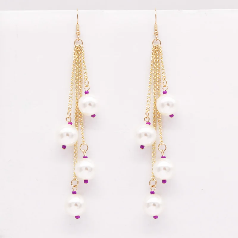 New Korean Fashion Imitation Pearl Earrings For Women Pearl Earrings Female Long Pendant Tassel Earrings Jewelry Ins Wholesale
New Korean Fashion Imitation Pearl Earrings For Women Pearl Earrings Female Long Pendant Tassel Earrings Jewelry Ins Wholesale