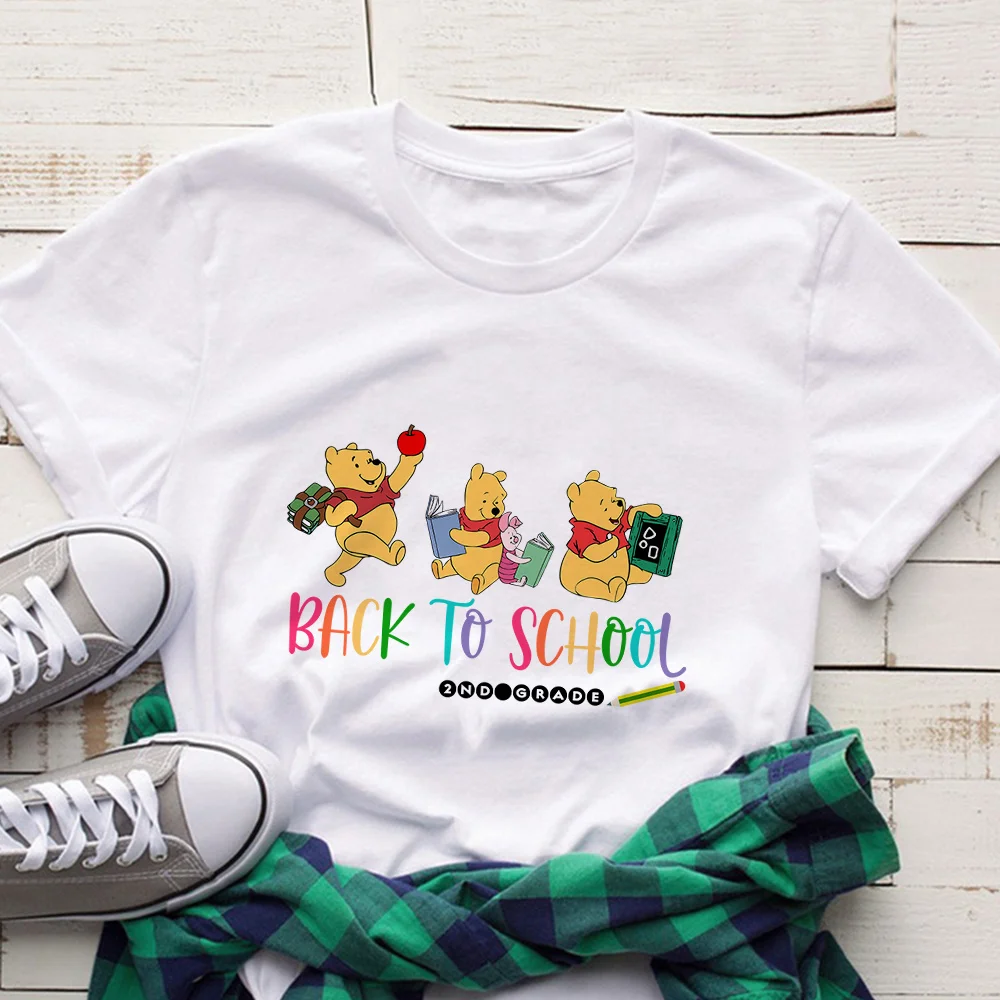 Winnie Back To School Series Women Disney T-Shirt High Quality Casual Outdoor Female T Shirt Fashion Lady Summer Hot Selling Tee
Winnie Back To School Series Women Disney T-Shirt High Quality Casual Outdoor Female T Shirt Fashion Lady Summer Hot Selling Tee