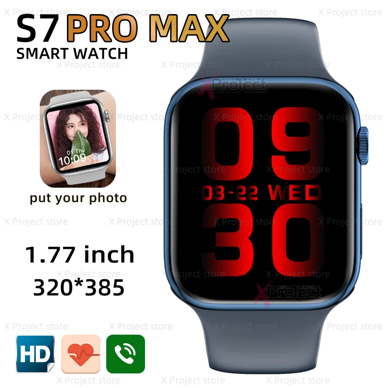 2022 New S7 PRO MAX Smart Watch Men Bluetooth Answer Call Fitness Tracker Smartwatch Women For oppo vivo xiaomi phone pk iwo 14
2022 New S7 PRO MAX Smart Watch Men Bluetooth Answer Call Fitness Tracker Smartwatch Women For oppo vivo xiaomi phone pk iwo 14