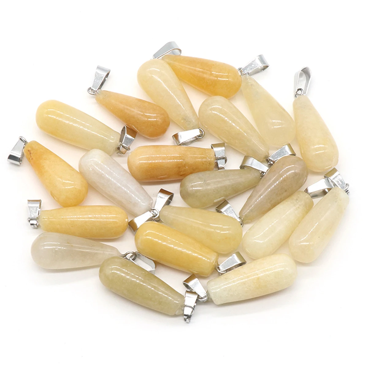 Natural Stone Pendant Yellow Jade Agate Green Aventurine Healing Crystals Charms for Jewelry Making DIY Necklace Earrings 4pcs
Natural Stone Pendant Yellow Jade Agate Green Aventurine Healing Crystals Charms for Jewelry Making DIY Necklace Earrings 4pcs