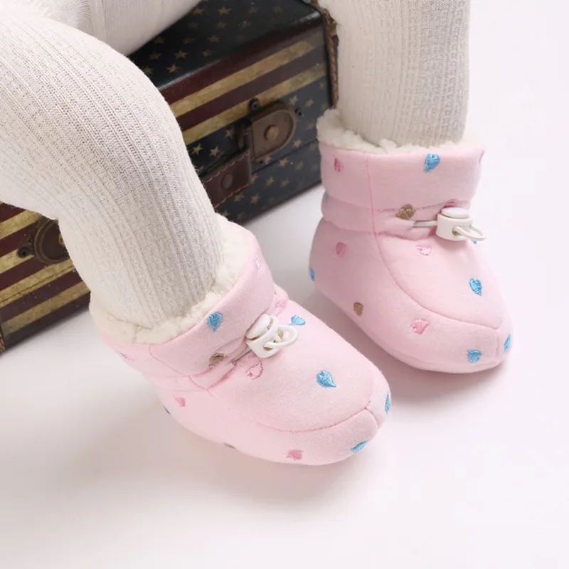 Winter Newborn Baby Cotton Warm Booties Boy Girl Star Shoes Toddler Comfort Soft Anti-slip Infant Shoes First Walkers
Winter Newborn Baby Cotton Warm Booties Boy Girl Star Shoes Toddler Comfort Soft Anti-slip Infant Shoes First Walkers