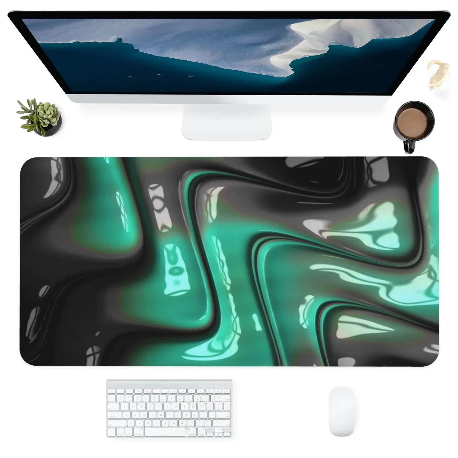 Free Shipping Green Striped Large Mouse Pad for Computer Laptop Notebook Rectangle Non-slip Rubber Base Deskpad Table Mat
Free Shipping Green Striped Large Mouse Pad for Computer Laptop Notebook Rectangle Non-slip Rubber Base Deskpad Table Mat