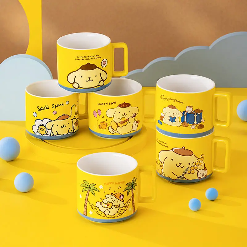 300Ml Pompom Purin Kawaii Ceramic Mug Drinking Cup Ins High Beauty Sanrio Office Coffee Cup Breakfast Cup Household Water Cup
300Ml Pompom Purin Kawaii Ceramic Mug Drinking Cup Ins High Beauty Sanrio Office Coffee Cup Breakfast Cup Household Water Cup