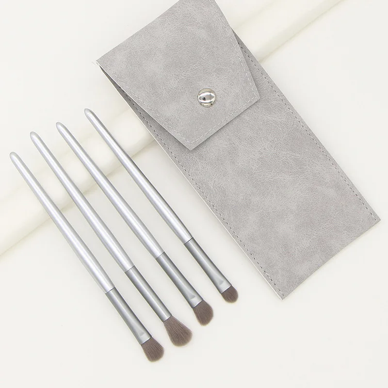 

4 PCS Makeup Brushes Set Eyeshadow Eyeliner Eyelash Eyebrow Brush Beauty Make up Blending Tools Maquiagem