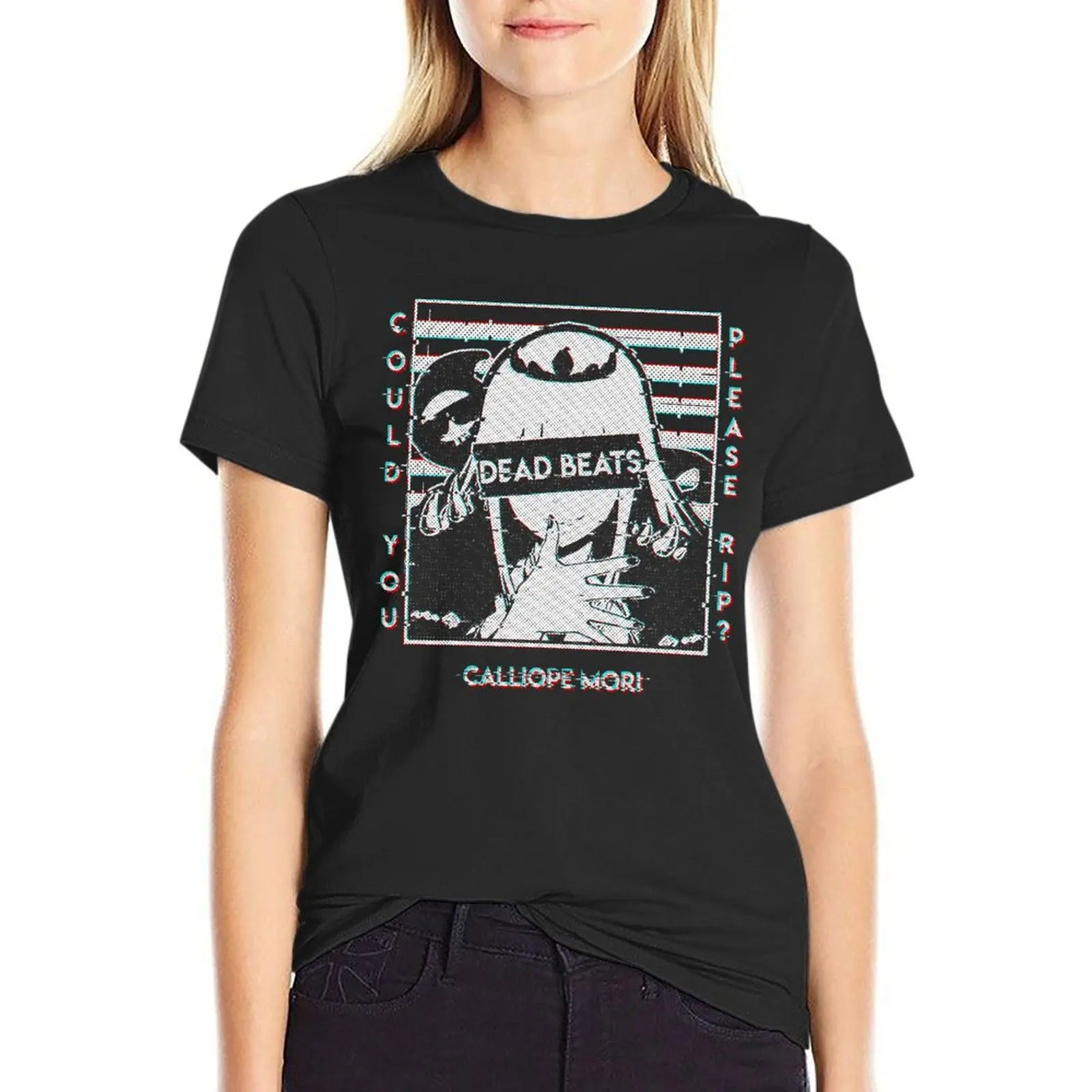 Mori Calliope Hololive In Glitched Oversized T-Shirts Summer Women Clothes Short Sleeve Streetwear Plus Size Tops Tee
Mori Calliope Hololive In Glitched Oversized T-Shirts Summer Women Clothes Short Sleeve Streetwear Plus Size Tops Tee