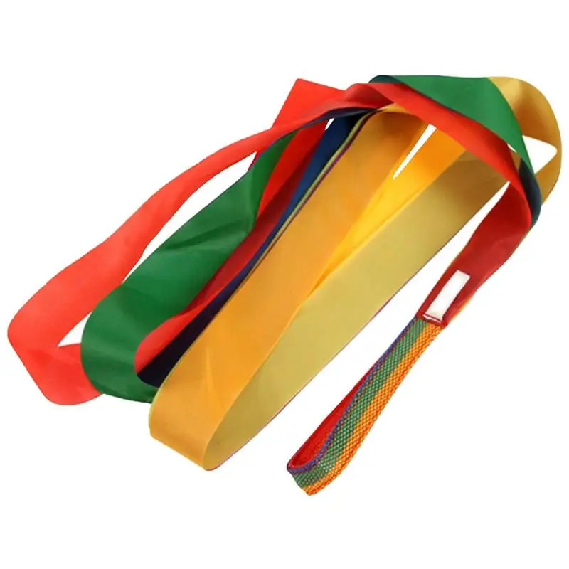 Children Traditional Retro Rainbow Streamer Dance Interactive Color Ribbon Toys For Children Interactive Games Kids Toy
Children Traditional Retro Rainbow Streamer Dance Interactive Color Ribbon Toys For Children Interactive Games Kids Toy