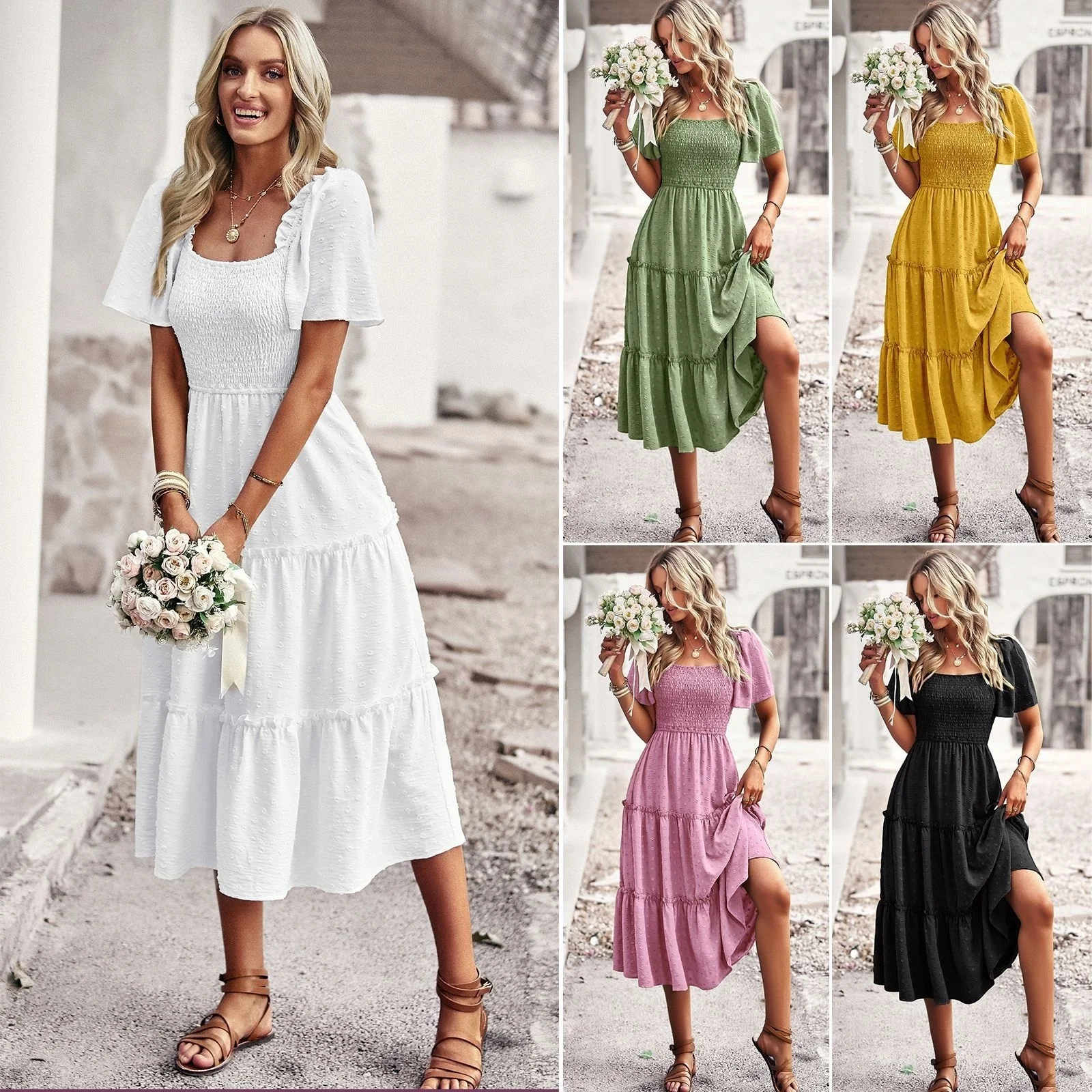 Casual elegant slim sexy 2023 new dress,new a slim and slim dress for Bohemian women in spring and summer at the US station
Casual elegant slim sexy 2023 new dress,new a slim and slim dress for Bohemian women in spring and summer at the US station