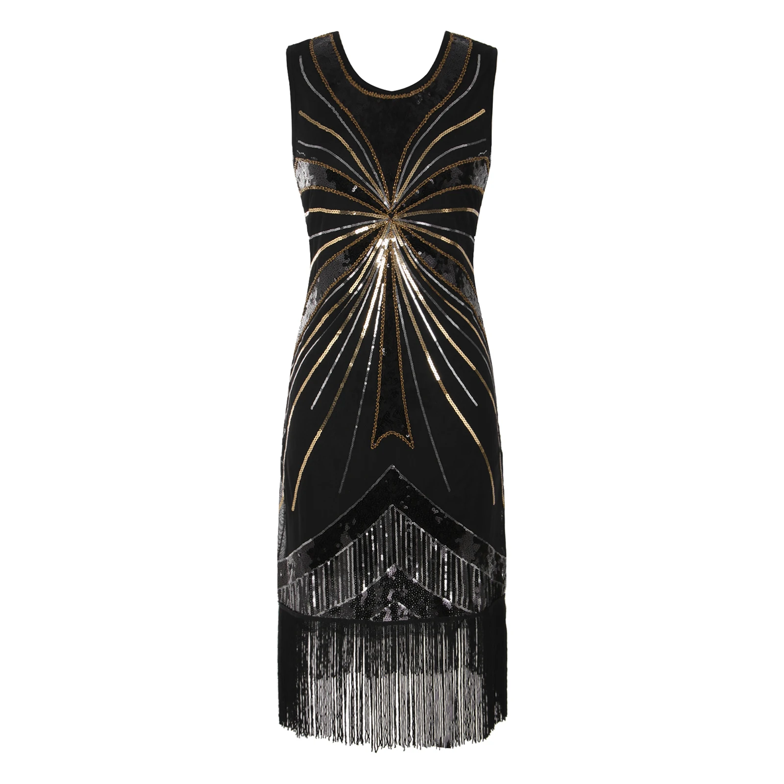 Elegant Women Vintage Tank Dress Sparkling Sequin Beaded Fringed Dress Femme Summer Round Neck Sleeveless Tassel Party Dresses
Elegant Women Vintage Tank Dress Sparkling Sequin Beaded Fringed Dress Femme Summer Round Neck Sleeveless Tassel Party Dresses