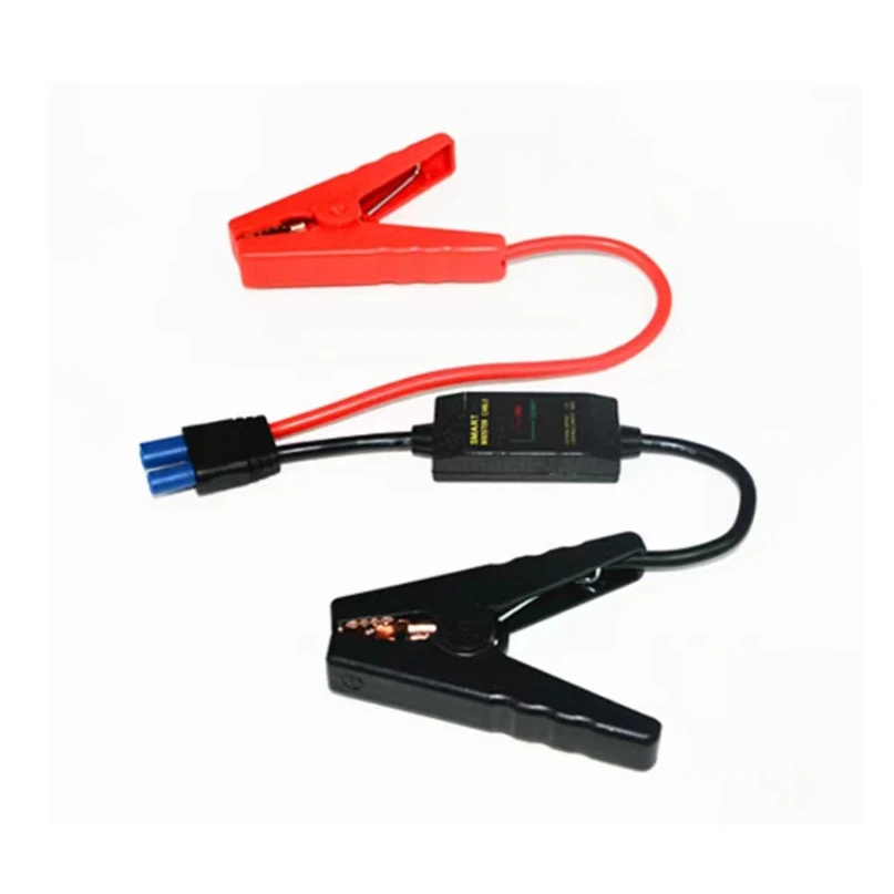 12V 500A Intelligent Booster Cable Smart EC5 Connector Car Truck Emergency Jump Starter Alligator Clamps Clip
12V 500A Intelligent Booster Cable Smart EC5 Connector Car Truck Emergency Jump Starter Alligator Clamps Clip