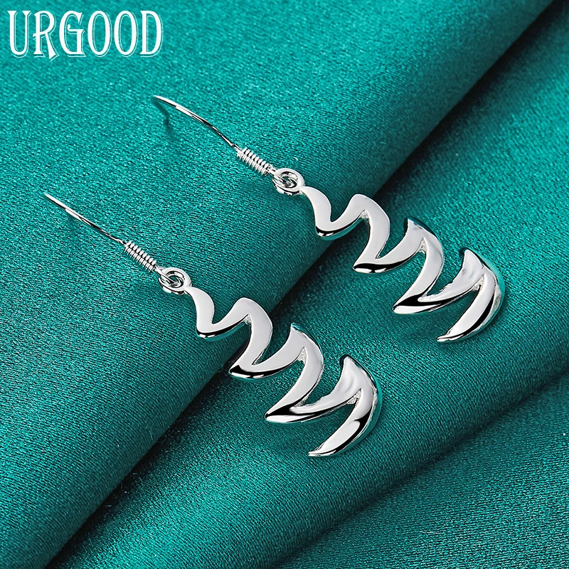 925 Sterling Silver Minimalist Geometry Drop Earrings For Women Party Engagement Wedding Fashion Jewelry Gift
925 Sterling Silver Minimalist Geometry Drop Earrings For Women Party Engagement Wedding Fashion Jewelry Gift