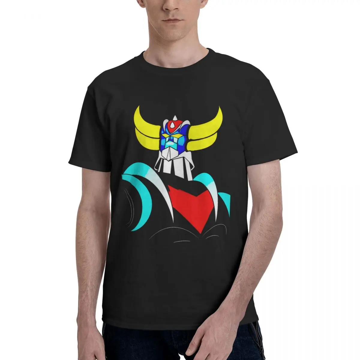 Anime Grendizer Goldoraks Humor Graphic Men's Basic Short Sleeve T-Shirt men set R348 Casual Graphic Tops Tees
Anime Grendizer Goldoraks Humor Graphic Men's Basic Short Sleeve T-Shirt men set R348 Casual Graphic Tops Tees