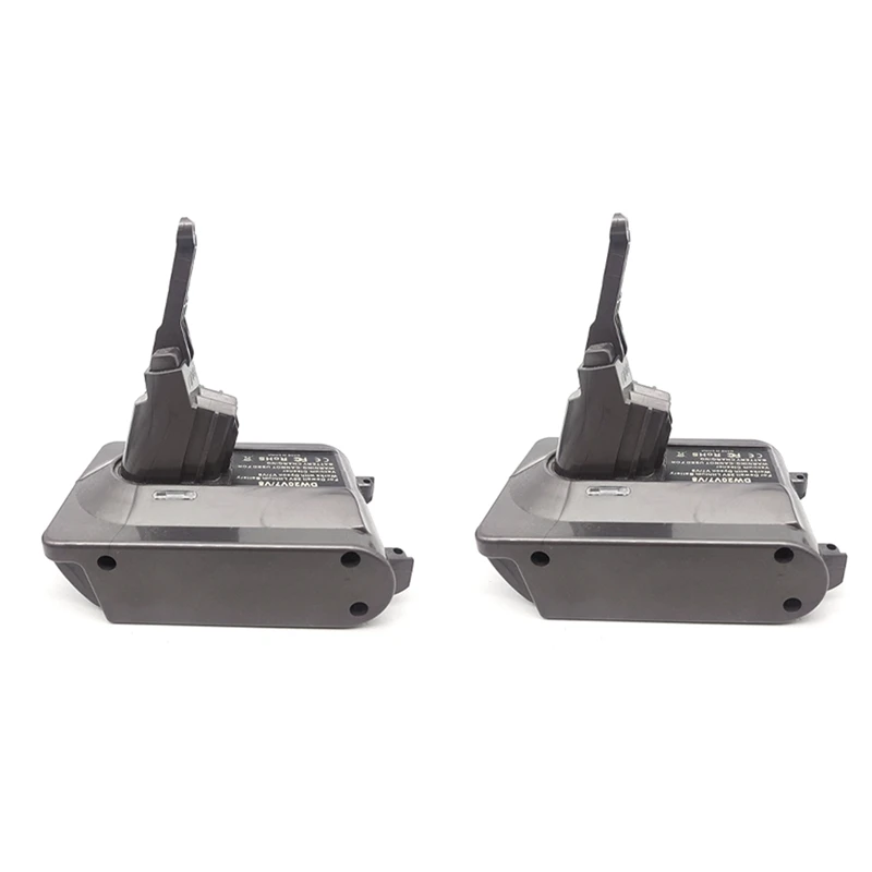 2PCS Grey Battery Converted Adapter For Dewalt 20V Lithium Battery Converted To Replace For Dyson V8 V7 Vacuum Cleaner
2PCS Grey Battery Converted Adapter For Dewalt 20V Lithium Battery Converted To Replace For Dyson V8 V7 Vacuum Cleaner