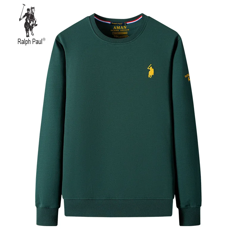 New Authentic Paul Men's Loose Large Size Embroidered Horse Mark Crew Neck Sweater Men's Turtleneck Long Sleeve T-shirt футболка
New Authentic Paul Men's Loose Large Size Embroidered Horse Mark Crew Neck Sweater Men's Turtleneck Long Sleeve T-shirt футболка