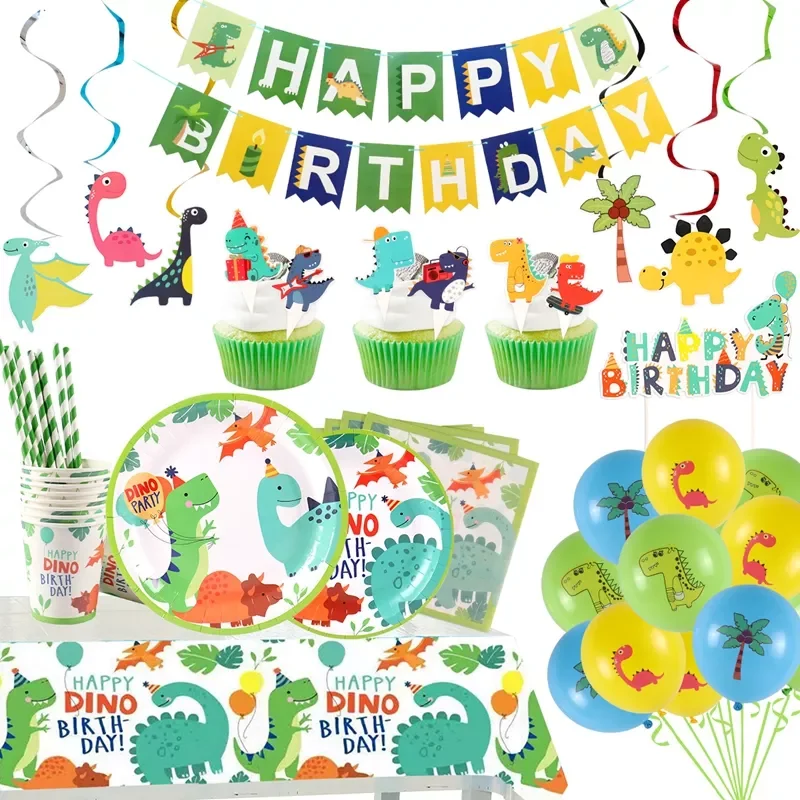 2022 Dinosaur Party Disposable Tableware Set 1st Birthday Party Decorations Kids Baby Shower Decor Dino Jungle Safari Party Ball
2022 Dinosaur Party Disposable Tableware Set 1st Birthday Party Decorations Kids Baby Shower Decor Dino Jungle Safari Party Ball