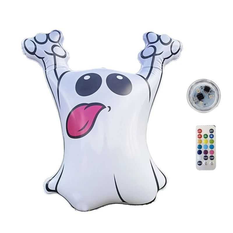 28’’ Thicken PVC Ghost Halloween Inflatable Luminous Decoration Blow Up Tongue Stick Ghost Outdoor Indoor Hanging Props
28’’ Thicken PVC Ghost Halloween Inflatable Luminous Decoration Blow Up Tongue Stick Ghost Outdoor Indoor Hanging Props