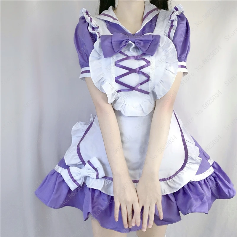 Аниме Kawaii Лолита фиолетовое платье Сексуальная французская горничная фартук Косплэй балетный костюм для девочек Для женщин вечерние плать...
Аниме Kawaii Лолита фиолетовое платье Сексуальная французская горничная фартук Косплэй балетный костюм для девочек Для женщин вечерние плать...