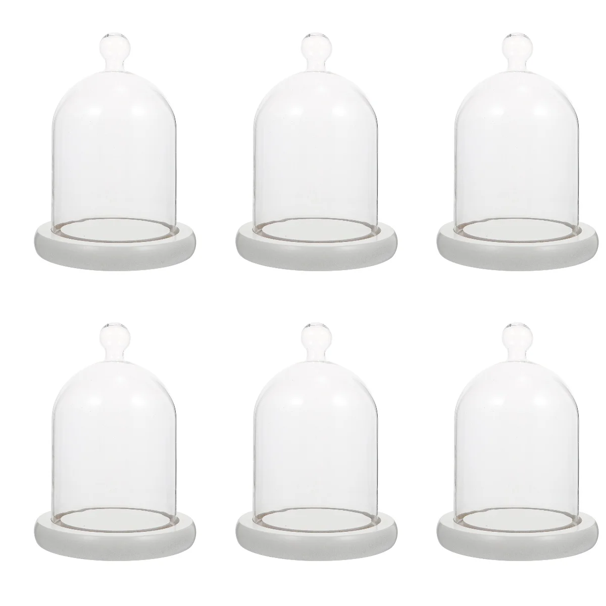 6 Pc Clear Acrylic Cake Stand Glass Cover Decor Micro Landscape Display Food White High Borosilicate
6 Pc Clear Acrylic Cake Stand Glass Cover Decor Micro Landscape Display Food White High Borosilicate