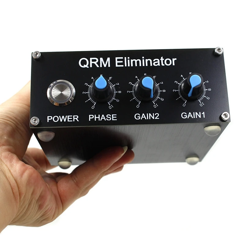 QRM Eliminator X-Phase (1-30 Mhz) HF Bands Adjustable Aluminum Housing PTT Control Signal Eliminator For Film Industry
QRM Eliminator X-Phase (1-30 Mhz) HF Bands Adjustable Aluminum Housing PTT Control Signal Eliminator For Film Industry