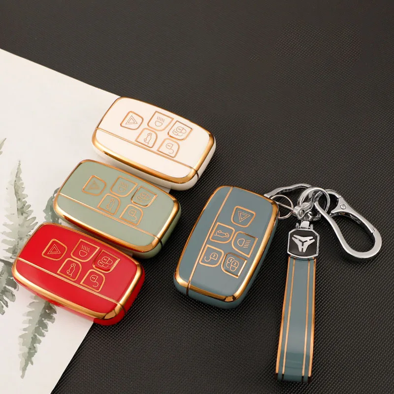 TPU Car Full Key Cover Case Fob For Land Rover Range Rover Sport Evoque Freelander2 For Jaguar XF Guitar XJ XJL XE C-X16 XKR XK
TPU Car Full Key Cover Case Fob For Land Rover Range Rover Sport Evoque Freelander2 For Jaguar XF Guitar XJ XJL XE C-X16 XKR XK