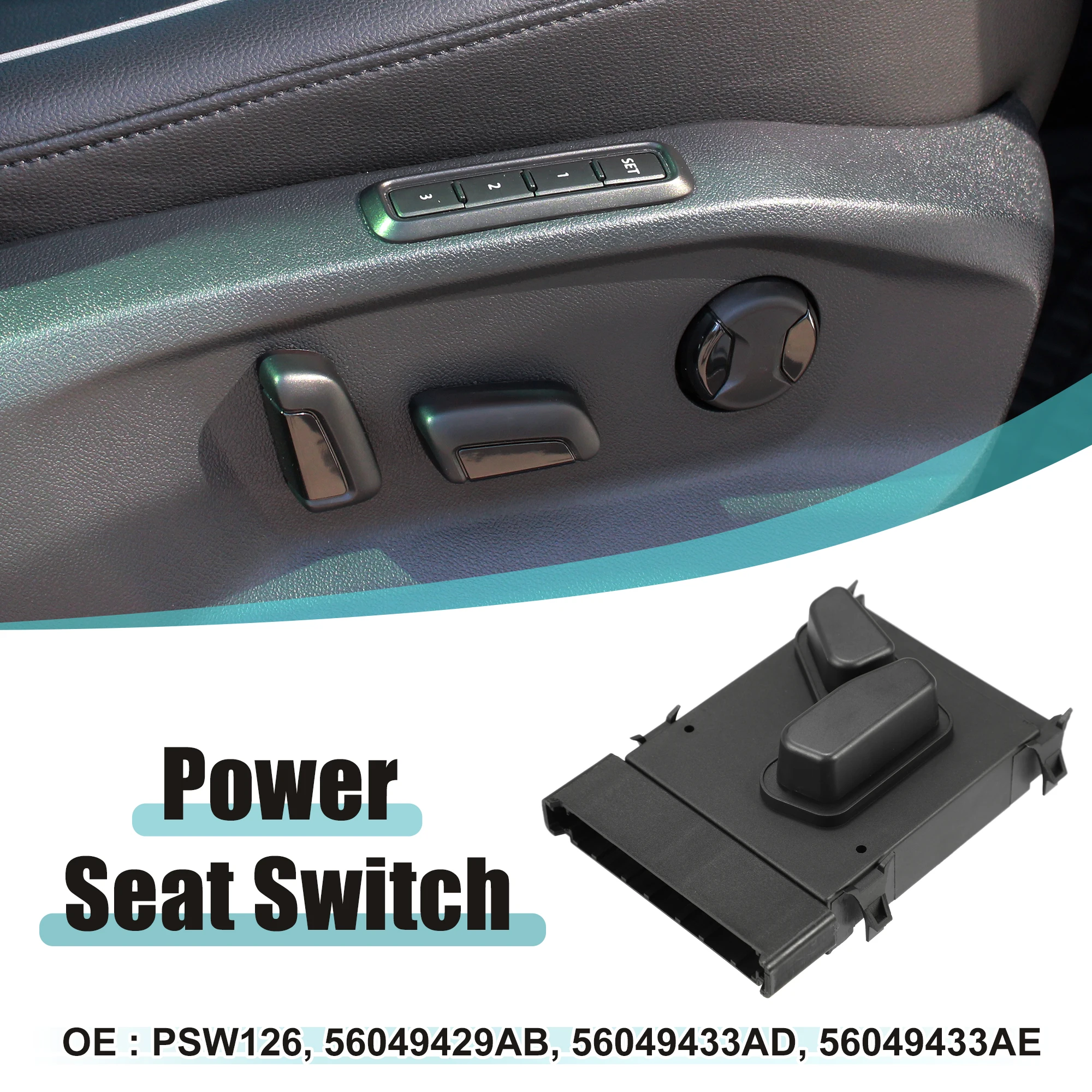 X Autohaux переднее левое сиденье автомобиля переключатель питания откидное кресло переключатель для Chrysler 200 2011-2017 для Dodge для Ram