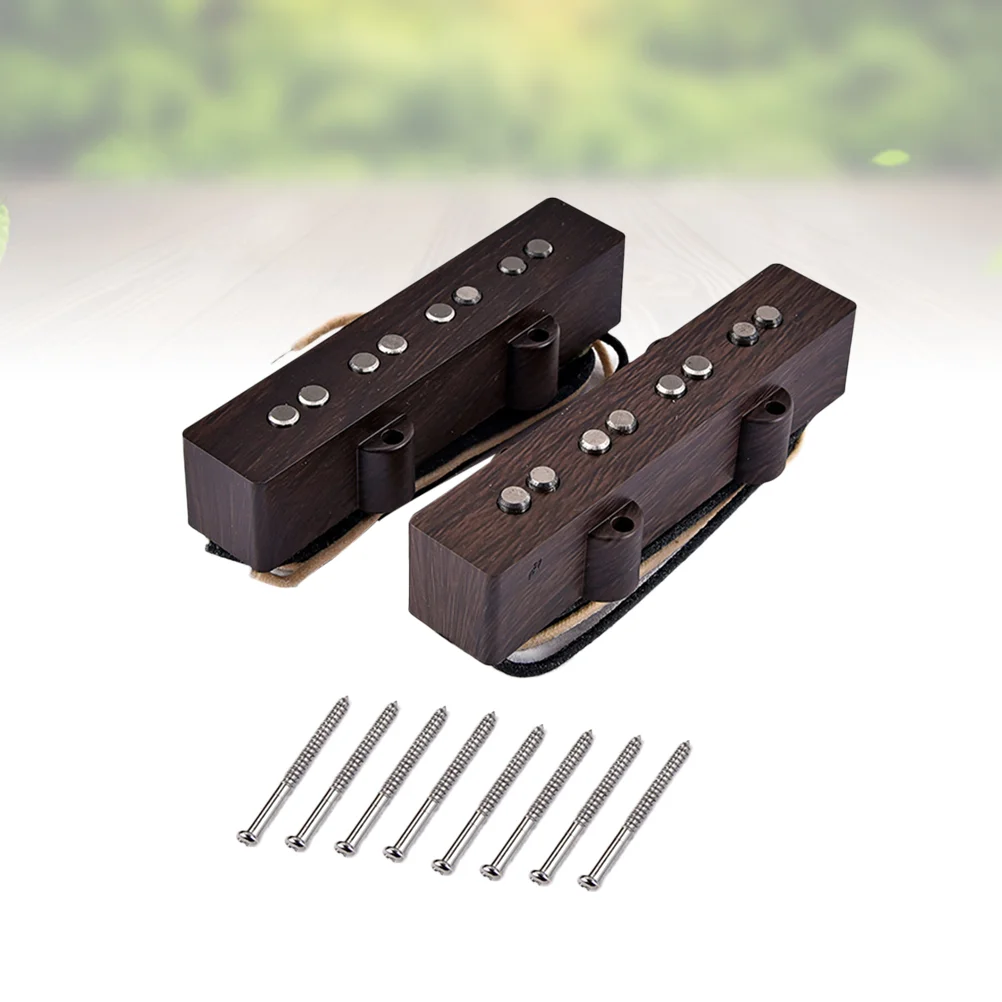 4 String Guitar Pickup Set with Pickup Frame for Electric Guitar Parts Replacement
4 String Guitar Pickup Set with Pickup Frame for Electric Guitar Parts Replacement