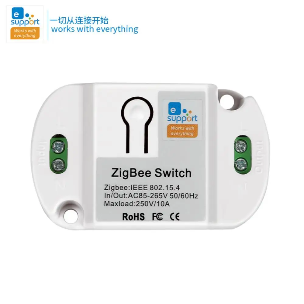 Zigbee Smart Wireless Switch Support Alexa Smartthings Breaker Module App Remote Control Smart Switch Ewelink Switch 10a
Zigbee Smart Wireless Switch Support Alexa Smartthings Breaker Module App Remote Control Smart Switch Ewelink Switch 10a