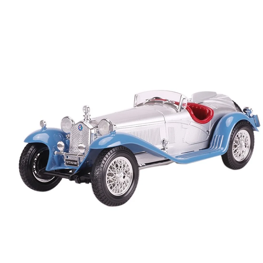 Модель автомобиля Bburago, масштаб 1:18, для Alfa Romeo 8C 2300 Spider Touring 1932
Модель автомобиля Bburago, масштаб 1:18, для Alfa Romeo 8C 2300 Spider Touring 1932