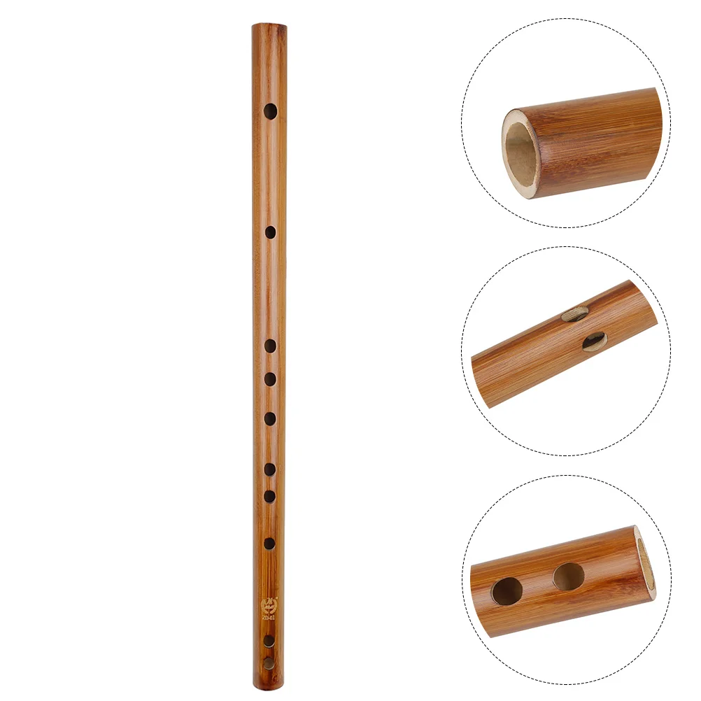 

Flute Wooden Piccolo Instrument Chinese Traditional Recorder Practical Indian Musical Bamboo Woodwind Soprano Dizi Shakuhachi