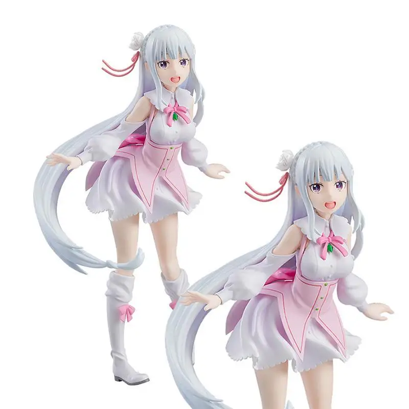 Pre-sale Genuine Anime Figure RE: Zero-Starting Life in Another World Emilia Silver-haired Beautiful Girl Rem Model 17CM PVC Toy
Pre-sale Genuine Anime Figure RE: Zero-Starting Life in Another World Emilia Silver-haired Beautiful Girl Rem Model 17CM PVC Toy