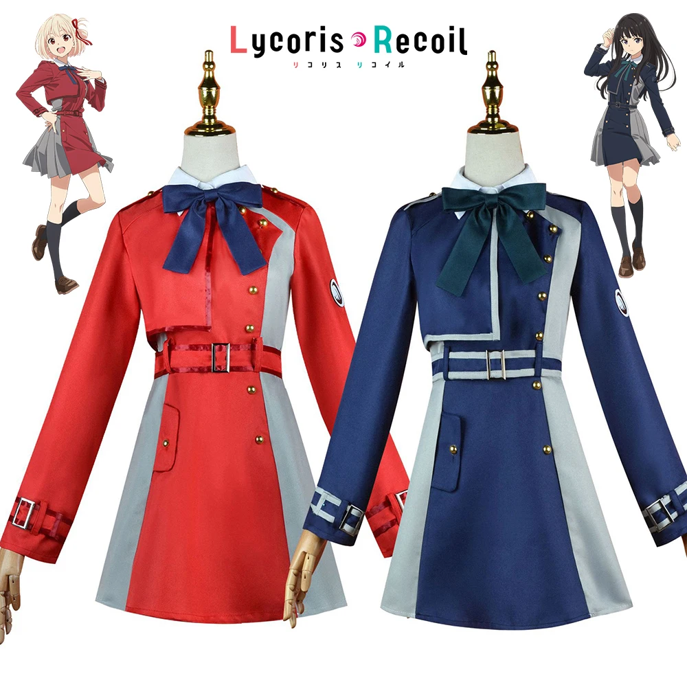 Anime Lycoris Recoil Nishikigi Chisato Cosplay Dresses Inoue Takina JK Sailor Suit Costumes Dress Tie Stockings Set
Anime Lycoris Recoil Nishikigi Chisato Cosplay Dresses Inoue Takina JK Sailor Suit Costumes Dress Tie Stockings Set