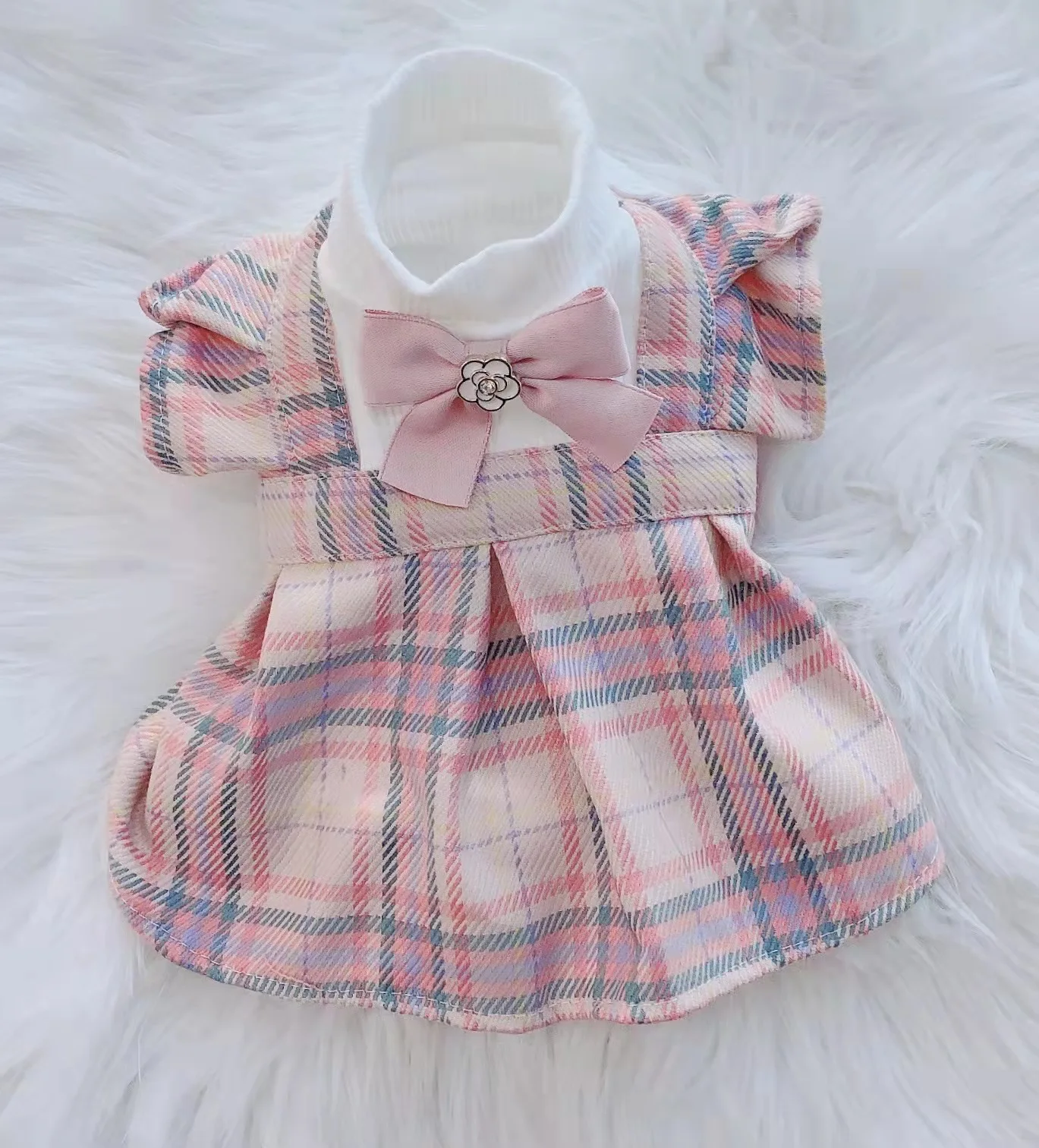 Pet Clothing High Quality Skirt Fashion Dress Pure Cotton Spring Autumn Puppy Chihuahua Yorkshire Bowknot Plaid Princess Skirt
Pet Clothing High Quality Skirt Fashion Dress Pure Cotton Spring Autumn Puppy Chihuahua Yorkshire Bowknot Plaid Princess Skirt