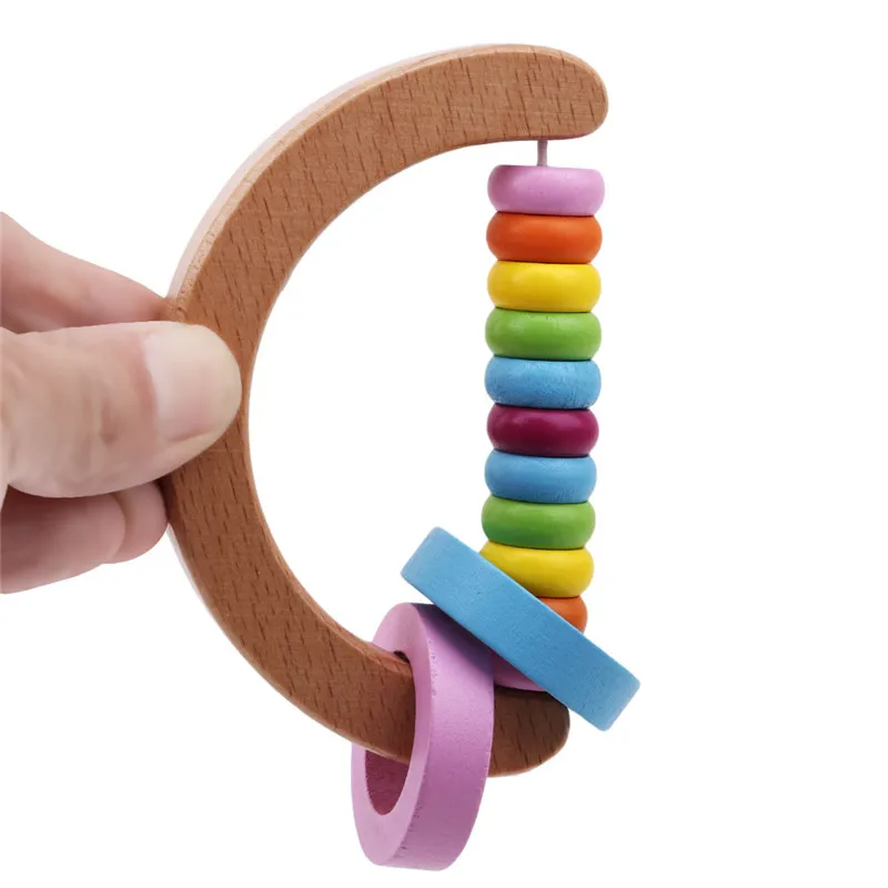 Kid Wooden Bell Rattles Speelgoed Baby Toy Handbell Musical Educational Instrument Toddlers Rattle Handle Children Gift Toy
Kid Wooden Bell Rattles Speelgoed Baby Toy Handbell Musical Educational Instrument Toddlers Rattle Handle Children Gift Toy