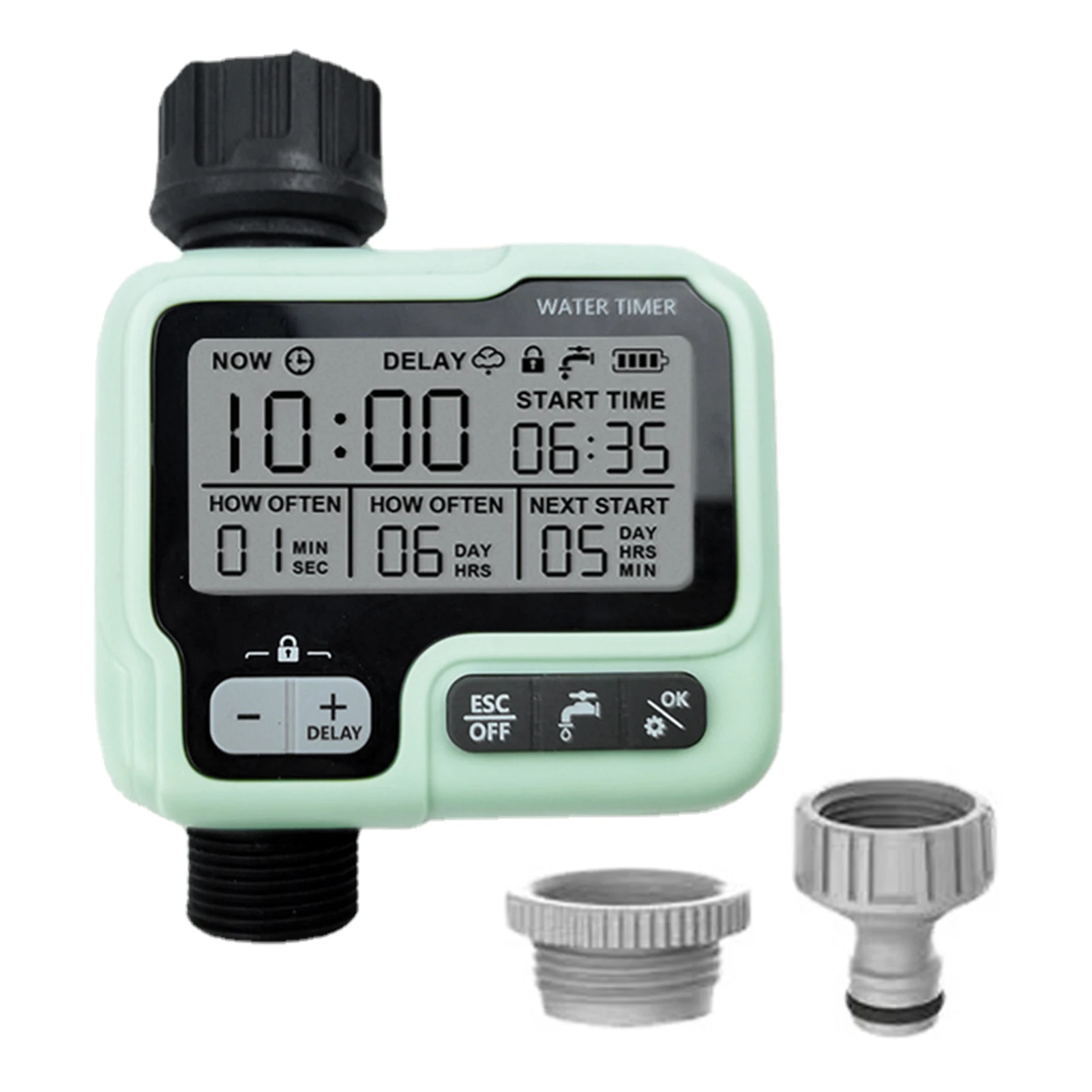 Sprinkler Timer Programmable Sprinkler Timer Garden Outdoor Hose Outdoor Faucet Drip Irrigation And Lawn Watering System Compact
Sprinkler Timer Programmable Sprinkler Timer Garden Outdoor Hose Outdoor Faucet Drip Irrigation And Lawn Watering System Compact