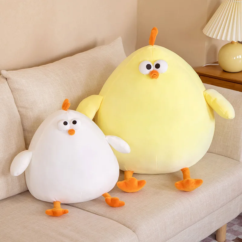 Yellow White Chick Doll Stuffed Fatty Soft Chicken Animal Plush Toy Elastic Pillow Cuddly Baby Toy Comforting Birthday Gift
Yellow White Chick Doll Stuffed Fatty Soft Chicken Animal Plush Toy Elastic Pillow Cuddly Baby Toy Comforting Birthday Gift