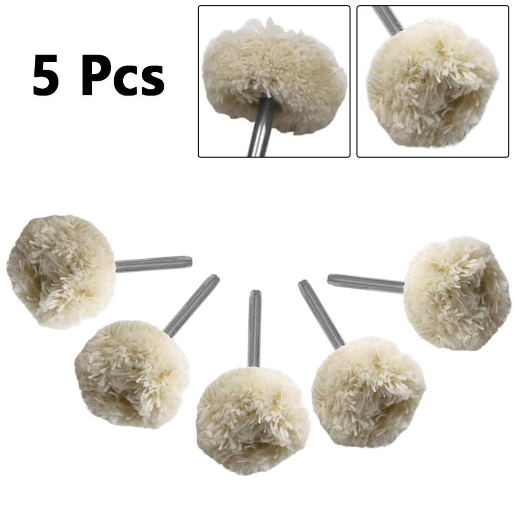 5pcs 3mm Shank Wool Polishing Brush Abrasive Grinding Buffing Wheel Grinder Head For Metal Jade Gem Rotary Tools Accessories
5pcs 3mm Shank Wool Polishing Brush Abrasive Grinding Buffing Wheel Grinder Head For Metal Jade Gem Rotary Tools Accessories