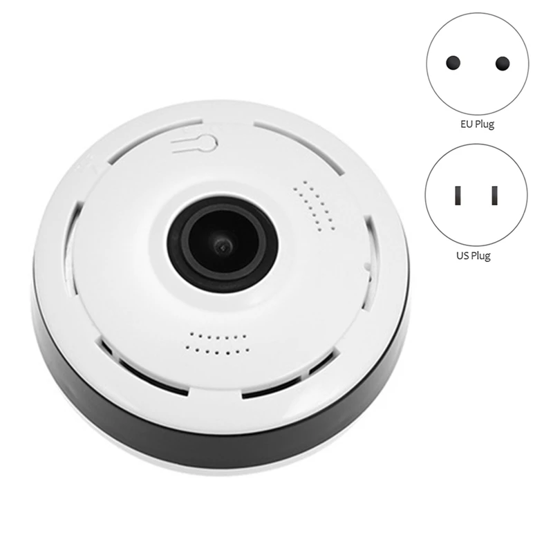 1 PCS 360Degree Panorama CCTV Camera Wifi 1080P HD Wireless VR Camera Remote Control Surveillance Camera P2P US Plug
1 PCS 360Degree Panorama CCTV Camera Wifi 1080P HD Wireless VR Camera Remote Control Surveillance Camera P2P US Plug