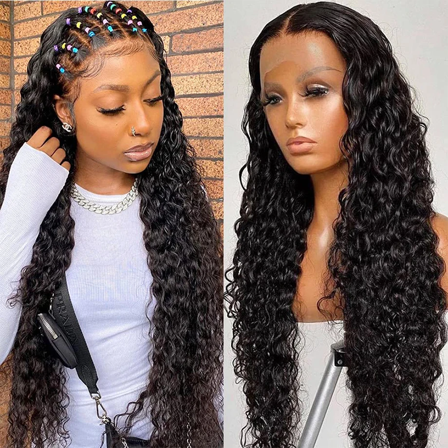 Loose Deep Wave Frontal Wig HD Transparent Curly Lace Front Human Hair Wigs Glueless Full Water Wave Wet And Wavy Lace Front Wig
Loose Deep Wave Frontal Wig HD Transparent Curly Lace Front Human Hair Wigs Glueless Full Water Wave Wet And Wavy Lace Front Wig