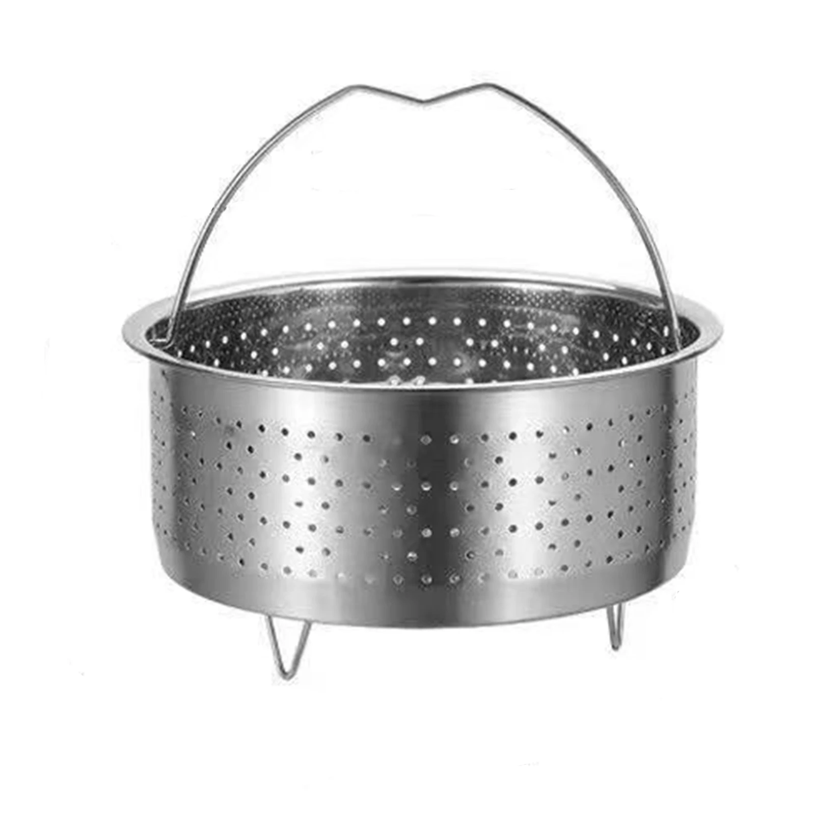 Stainless Steel Kitchen Steamer Insert Steamer Pot Pressure Cooker Anti-scald Steamer Basket Fruit Cleaning Basket
Stainless Steel Kitchen Steamer Insert Steamer Pot Pressure Cooker Anti-scald Steamer Basket Fruit Cleaning Basket