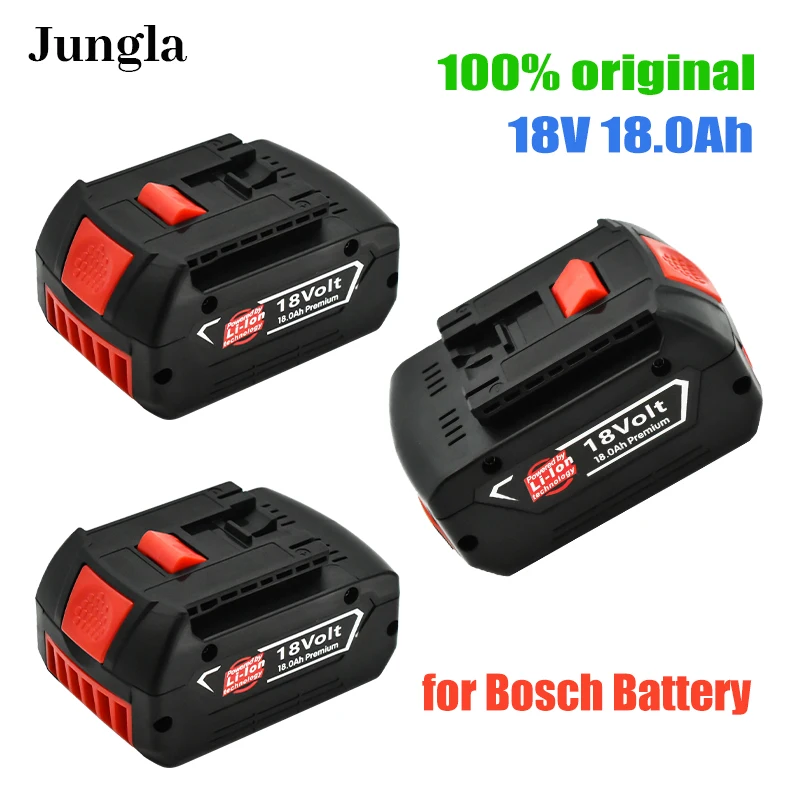 2022 100% new 18V 18000mAh lithium ion battery bat609, bat609g, bat618, bat618g, bat614, charger for Bosch electric drill
2022 100% new 18V 18000mAh lithium ion battery bat609, bat609g, bat618, bat618g, bat614, charger for Bosch electric drill
