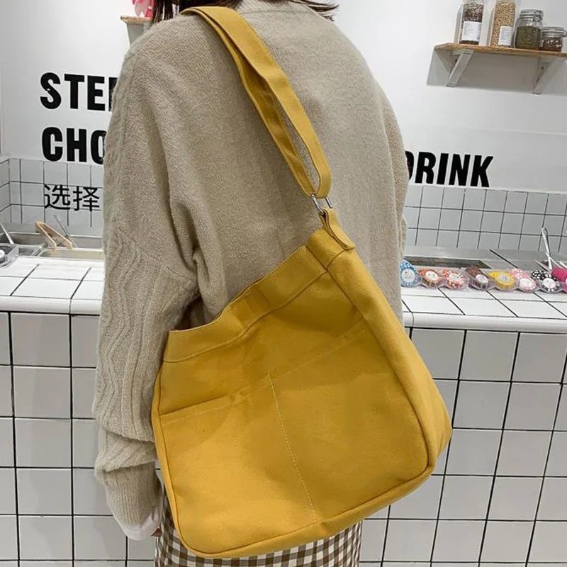 Casual Canvas Bag for Women Large Capacity School Bookbags Crossbody Bag Multifunction Shoulder Handbag Shopping Tote
Casual Canvas Bag for Women Large Capacity School Bookbags Crossbody Bag Multifunction Shoulder Handbag Shopping Tote