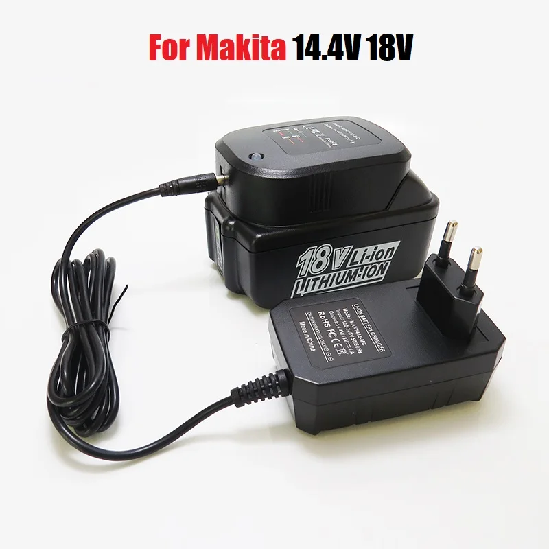 14.4V 18V Lithium Battery Charger Replacement Charging For Makita BL1430 BL1830 DC18RC DC18RA Tools Li-Ion Power Converter
14.4V 18V Lithium Battery Charger Replacement Charging For Makita BL1430 BL1830 DC18RC DC18RA Tools Li-Ion Power Converter