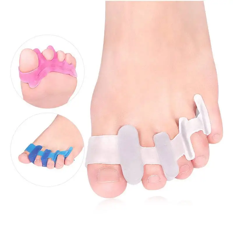1pair 4 Hole Thumb Eversion Corrector Sebs Toe Separator Toe Divider Shock Absorption and Pressure Relief Pedicure Tools
1pair 4 Hole Thumb Eversion Corrector Sebs Toe Separator Toe Divider Shock Absorption and Pressure Relief Pedicure Tools